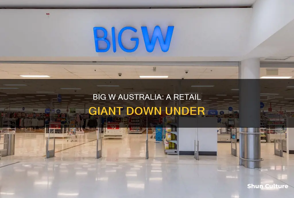 is big w australia