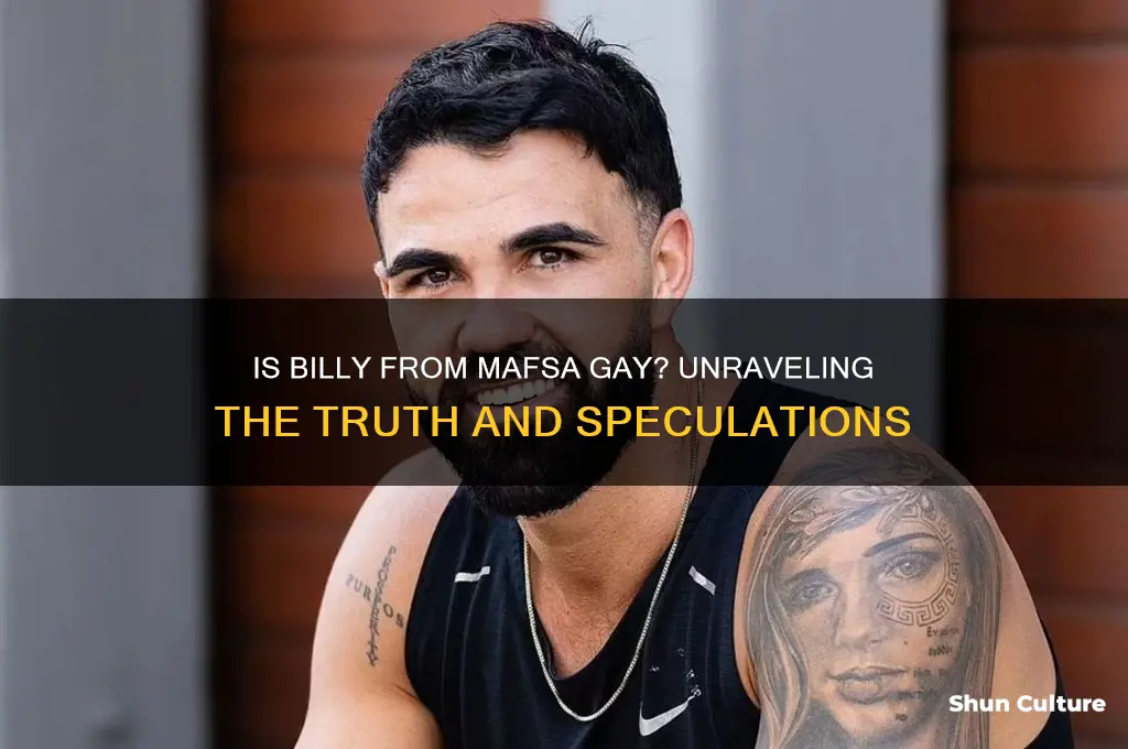 is billy from married at first sight australia gay