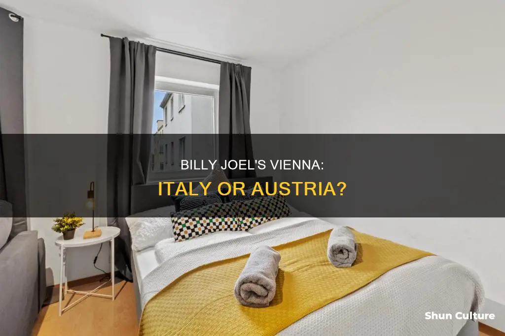 is billy joel talking about vienna italy or vienna austria