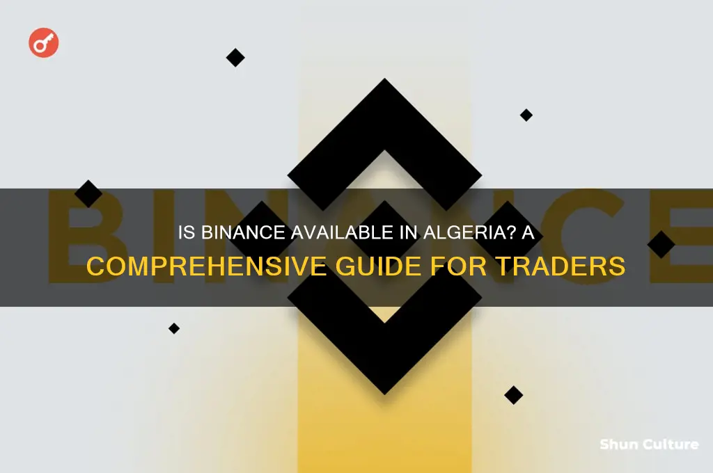 is binance available in algeria