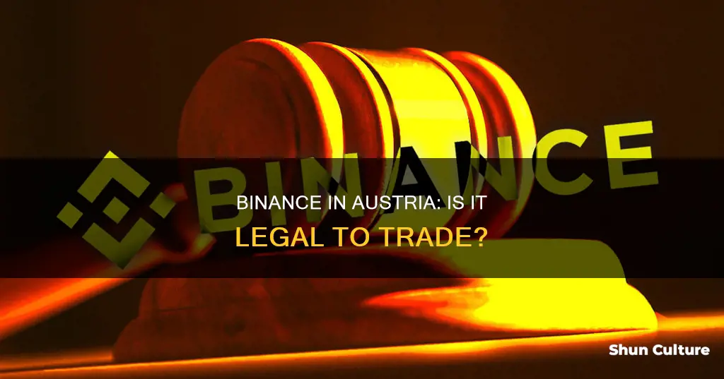 is binance legal in austria