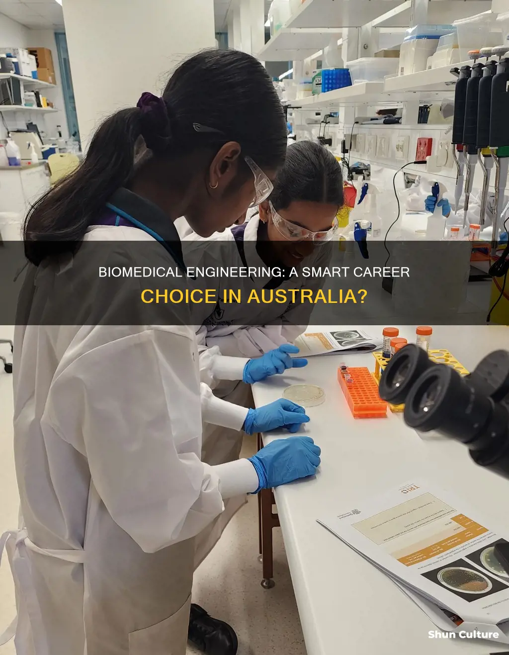 is biomedical engineering a good career in australia