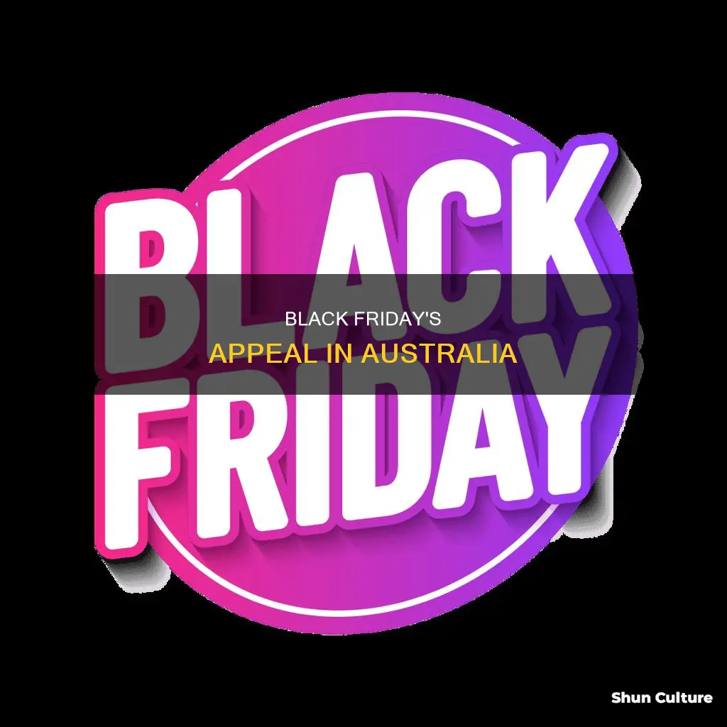 is black friday popular in australia