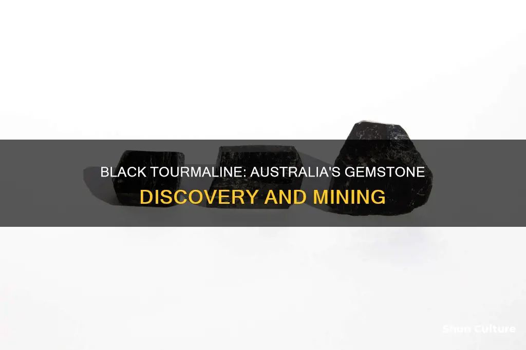 is black tourmaline found in australia