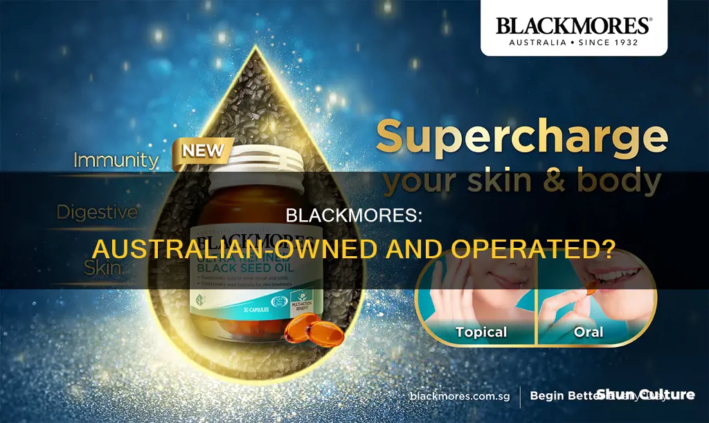 is blackmores australian owned
