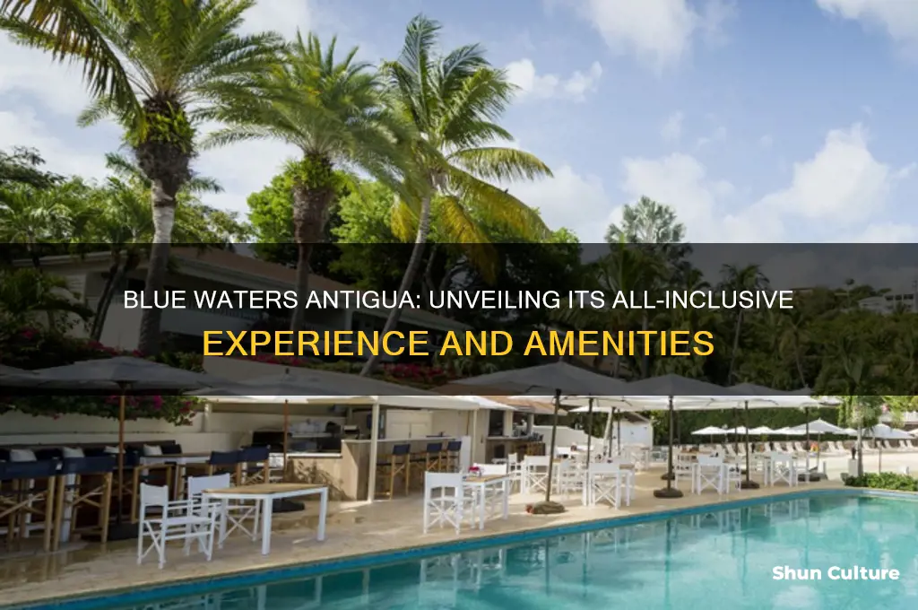 is blue waters antigua all inclusive