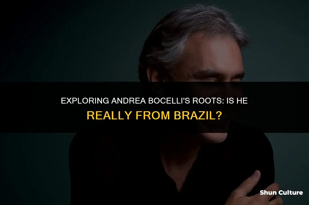 is bocelli from brazil