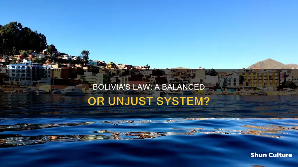 is bolivia a balanced law