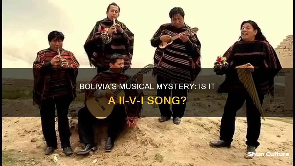 is bolivia a ii v I song