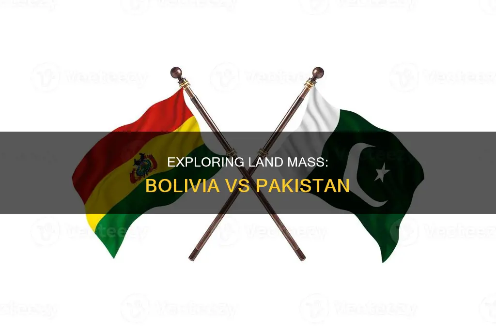 is bolivia bigger than pakistan