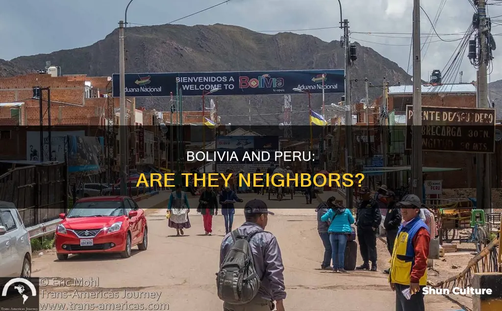 is bolivia by peru