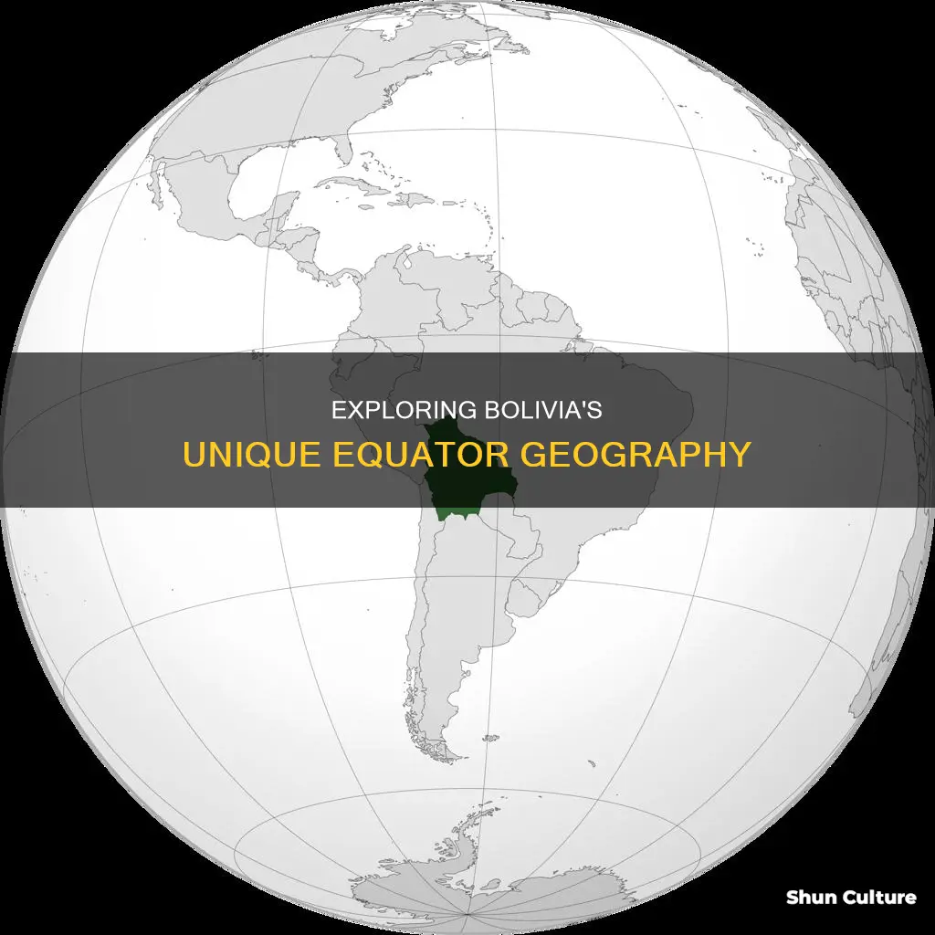 is bolivia crossed by the equator