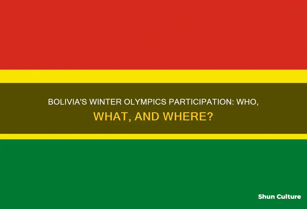 is bolivia in the winter olympics