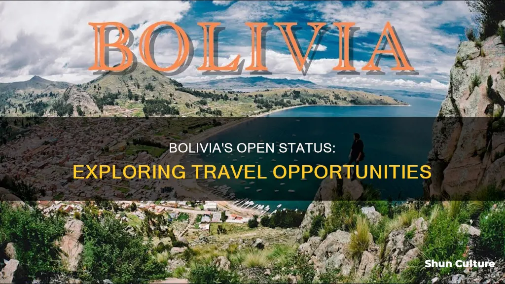 is bolivia open