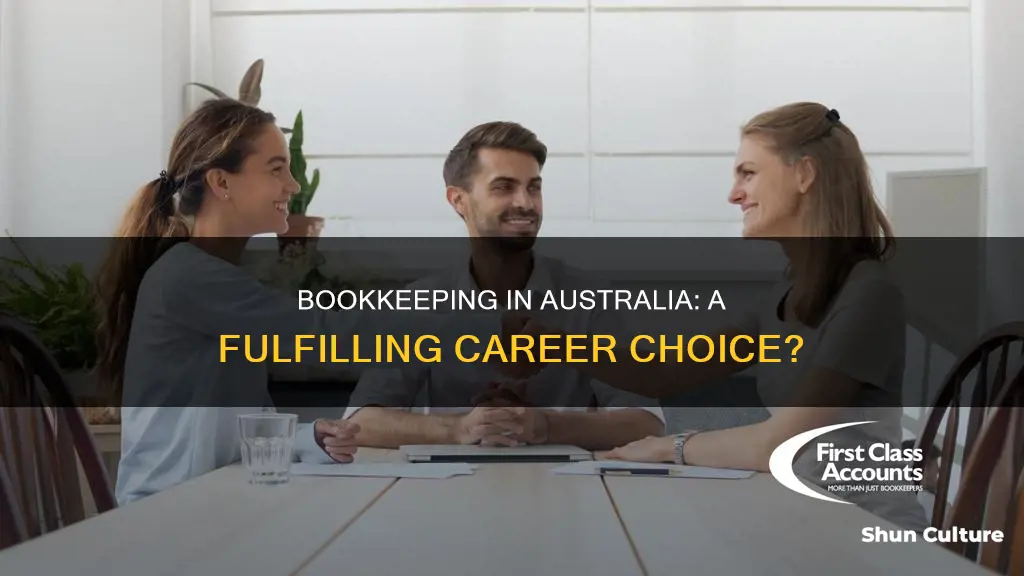 is bookkeeping a good career australia