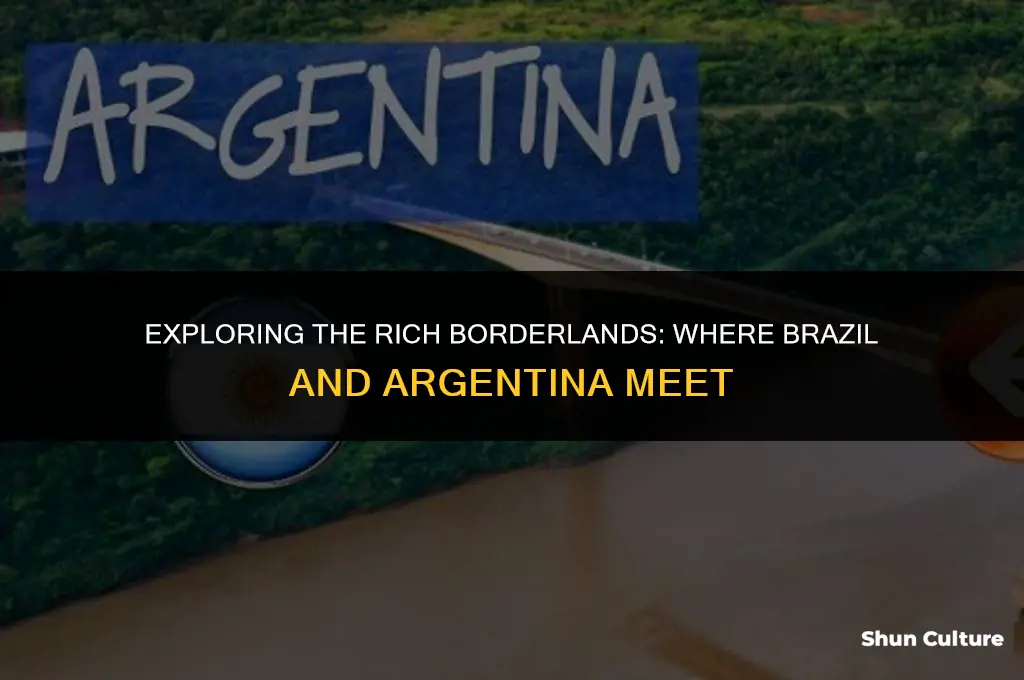 is bordered by brazil and argentina