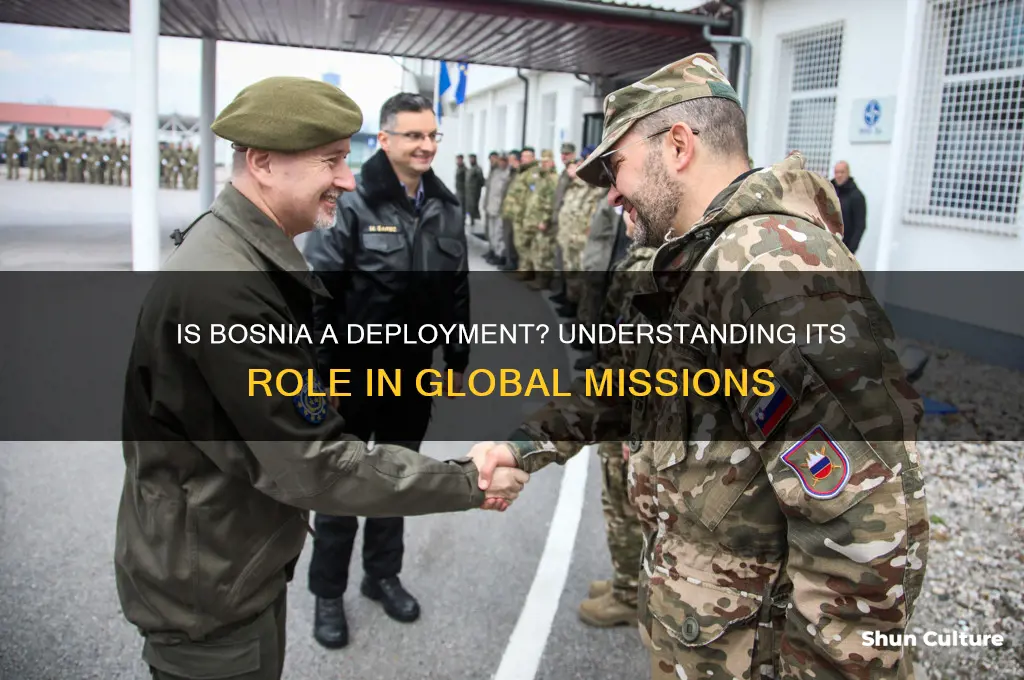 is bosnia a deployment