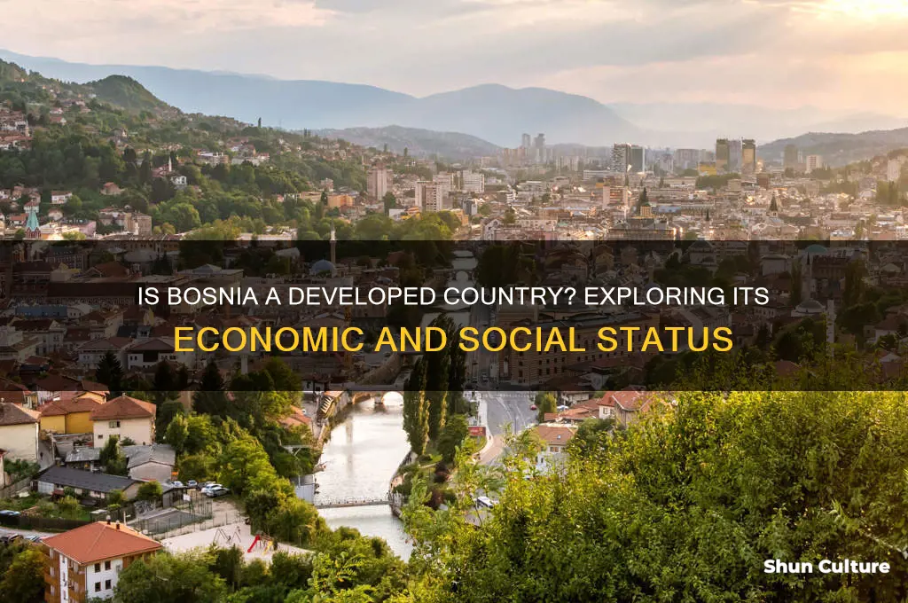 is bosnia a developed country
