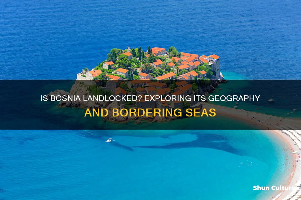 is bosnia a landlocked country