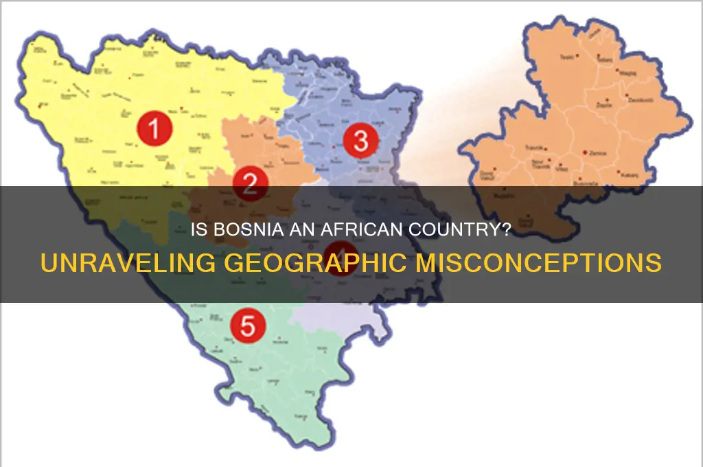 is bosnia an african country