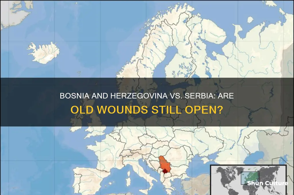 is bosnia and herzegovina and serbia still at war