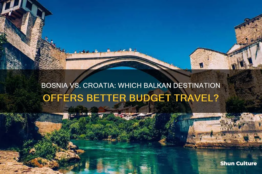 is bosnia cheaper than croatia