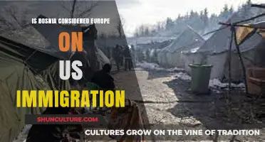 Is Bosnia Part of Europe for US Immigration Purposes?