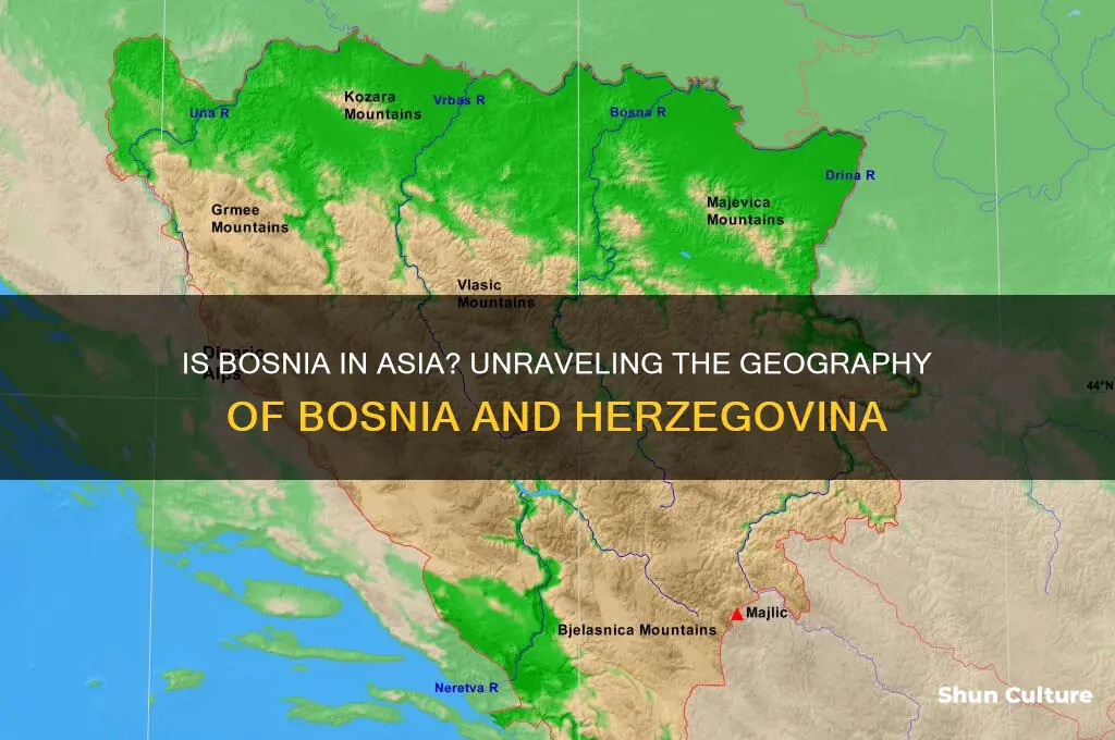 is bosnia in asia