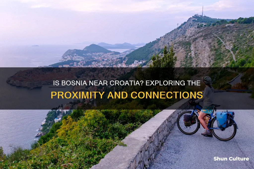is bosnia near croatia