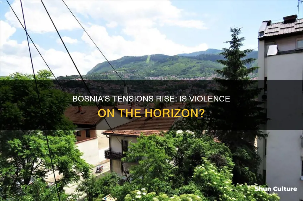 is bosnia on the brink of violence