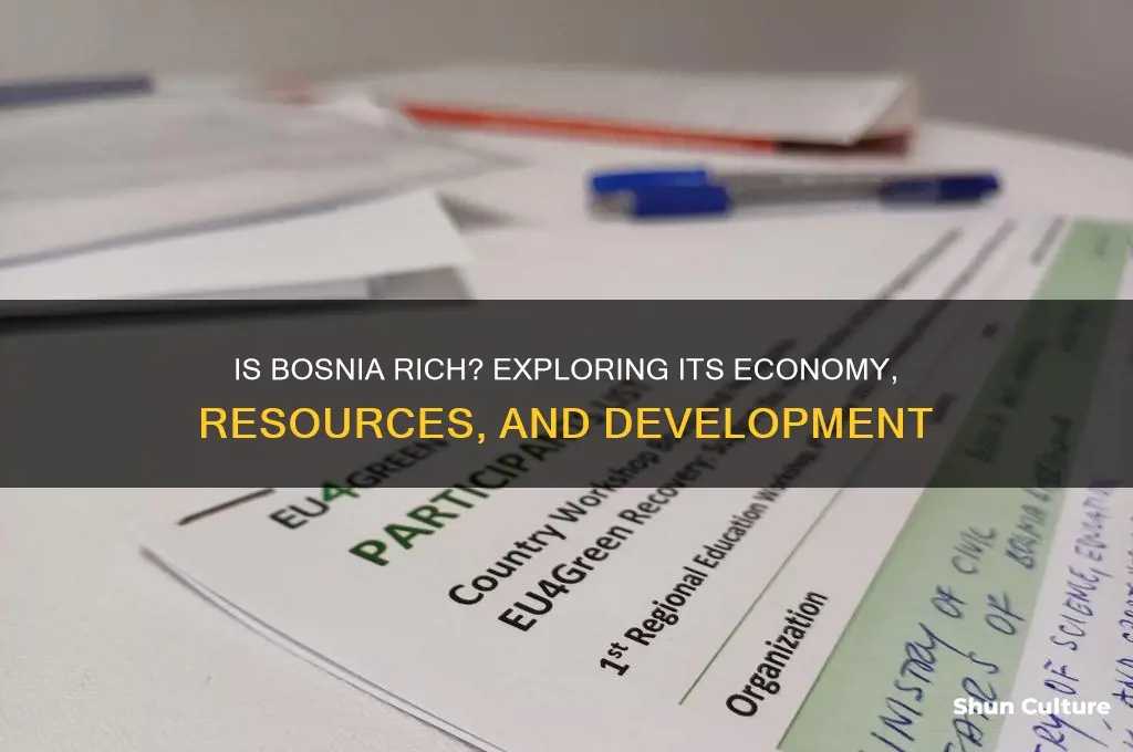 is bosnia rich
