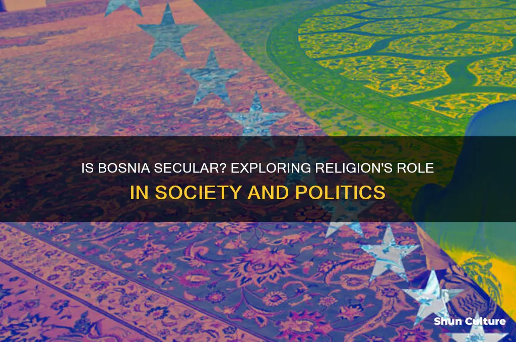 is bosnia secular
