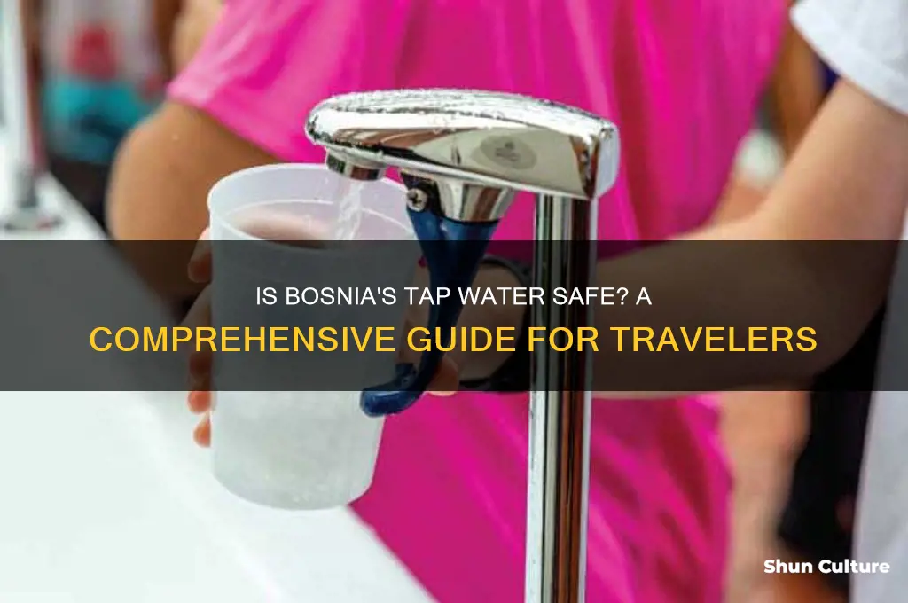 is bosnia tap water safe to drink