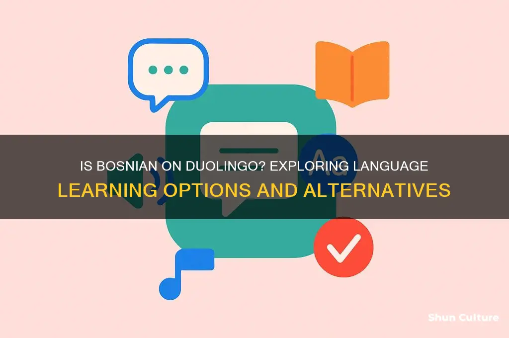 is bosnian on duolingo