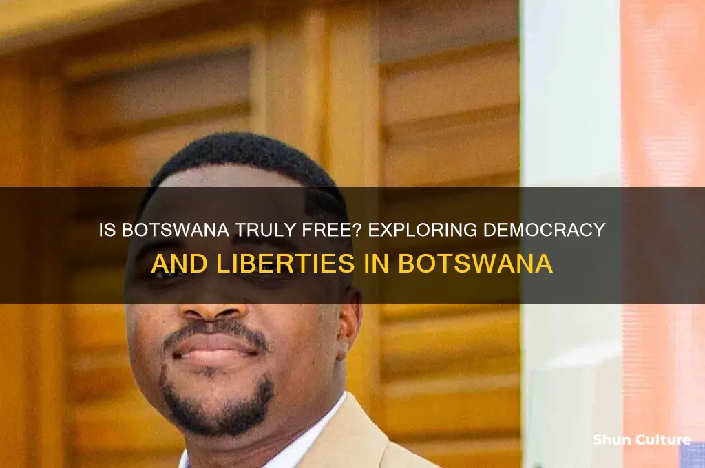 is botswana a free country