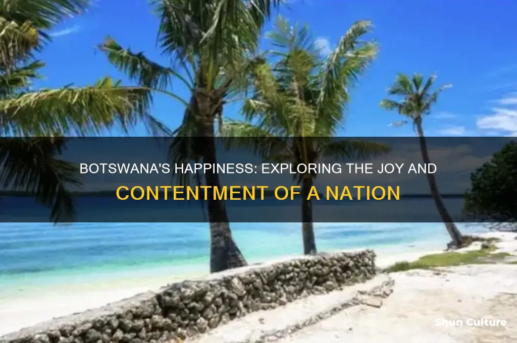 is botswana a happy contry