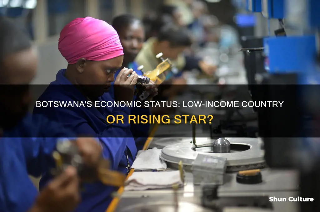 is botswana a low income country