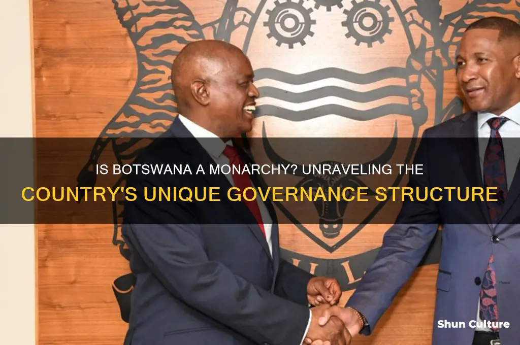 is botswana a monarchy