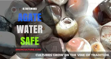 Is Botswana Agate Water Safe? Exploring Its Properties and Uses