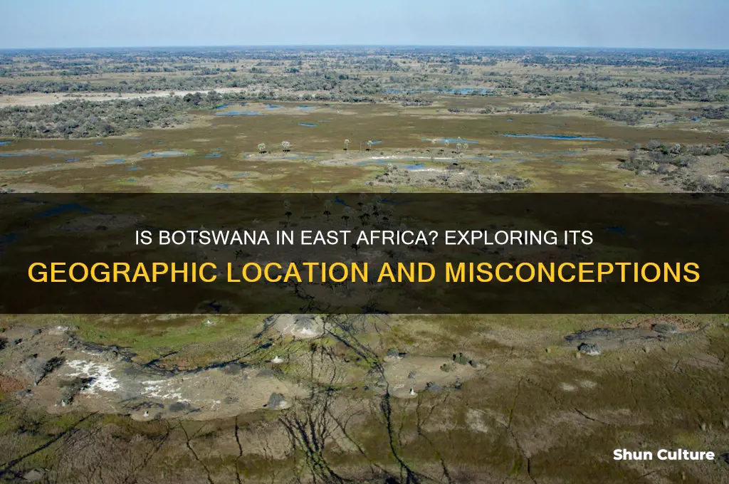 is botswana in east africa