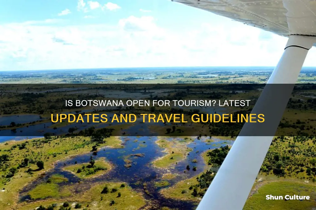 is botswana open for tourism