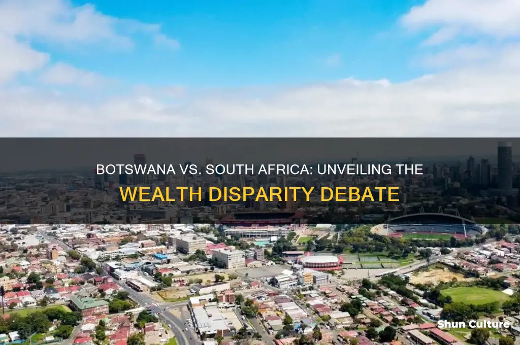 is botswana richer than south africa