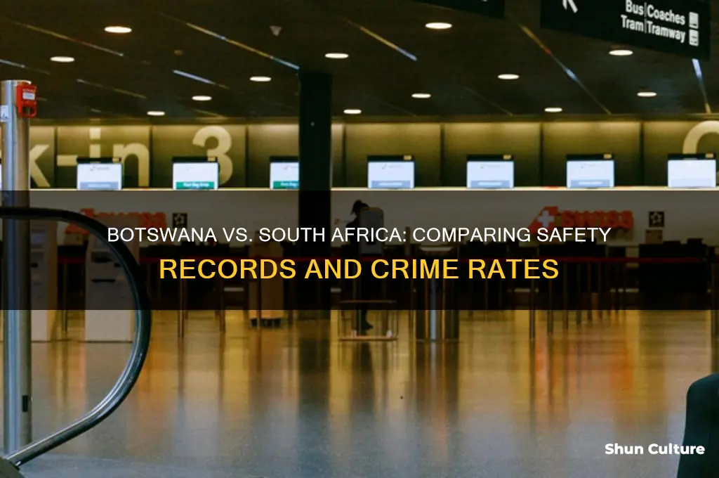 is botswana safer than south africa