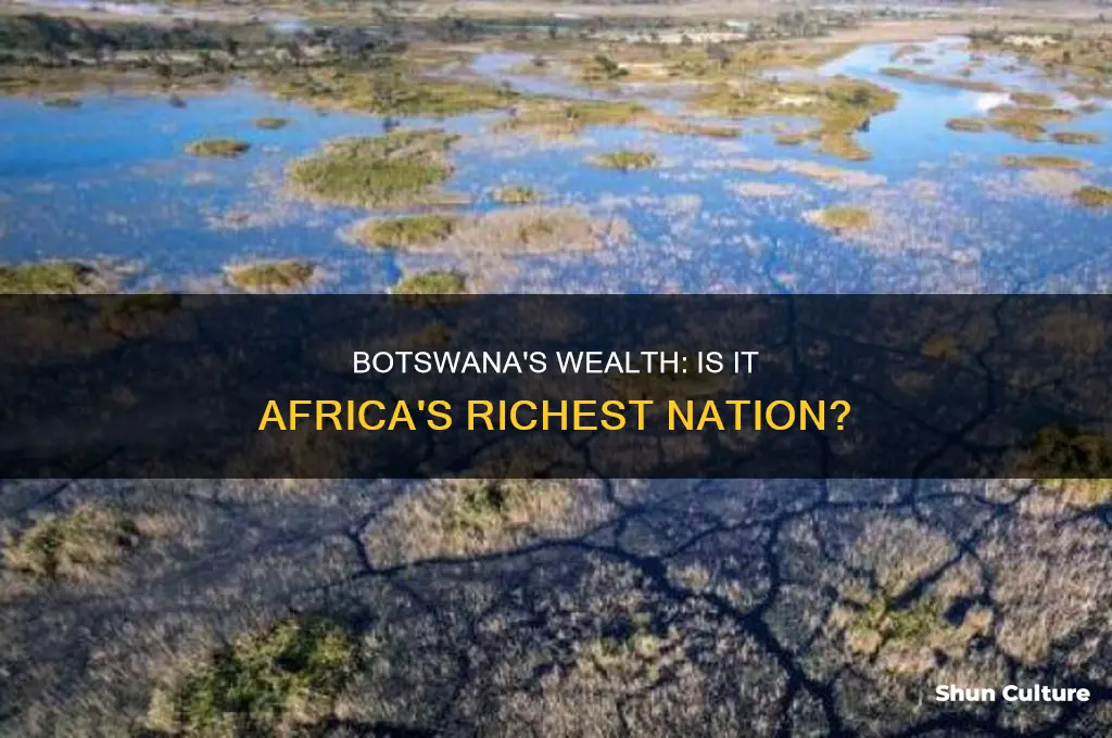 is botswana the richest country in africa