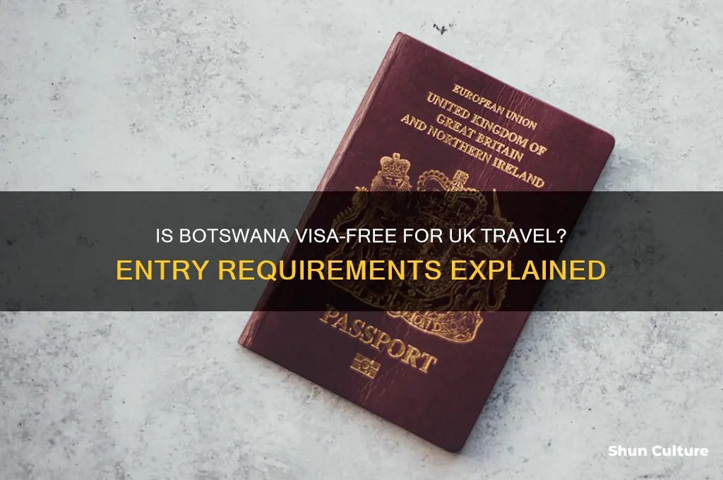 is botswana visa free to uk