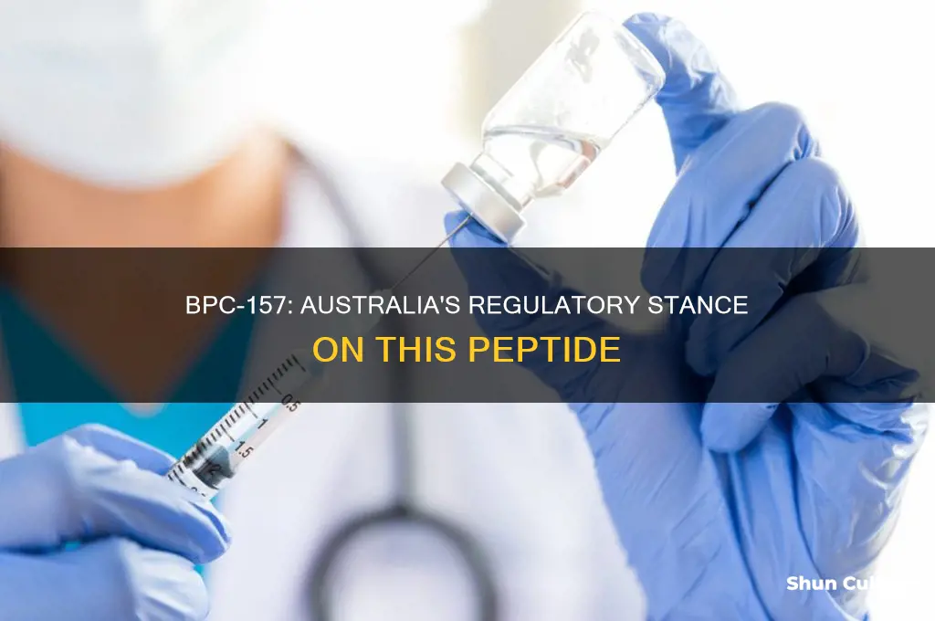 is bpc 157 illegal in australia