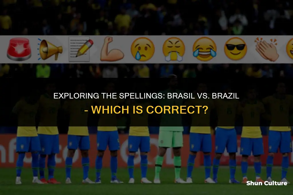 is brasil or brazil