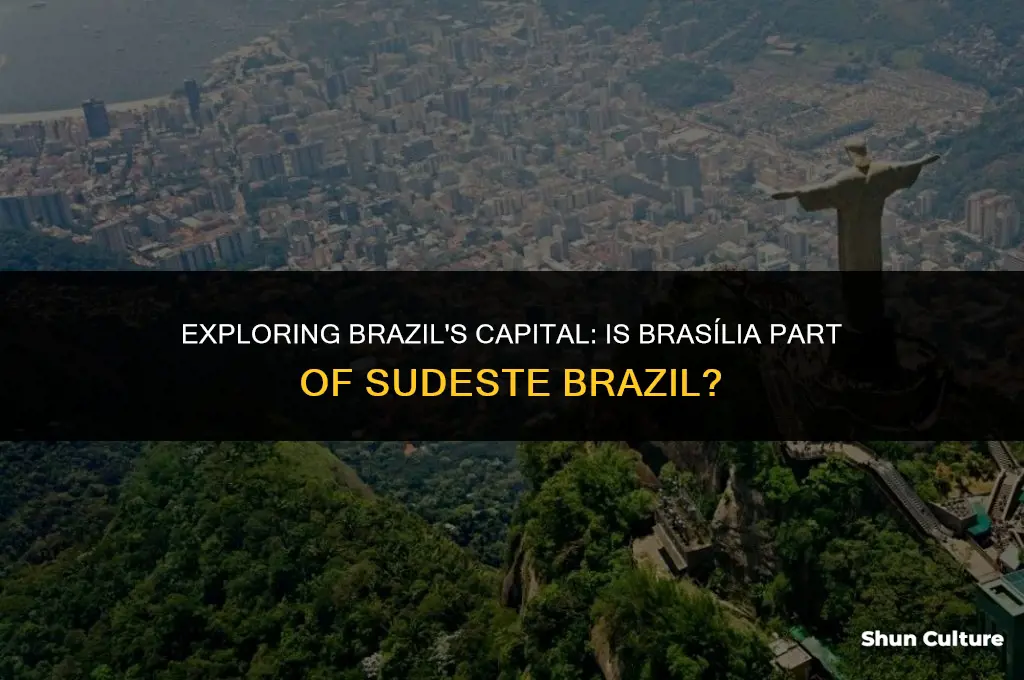 is brasilia part of sudeste brazil