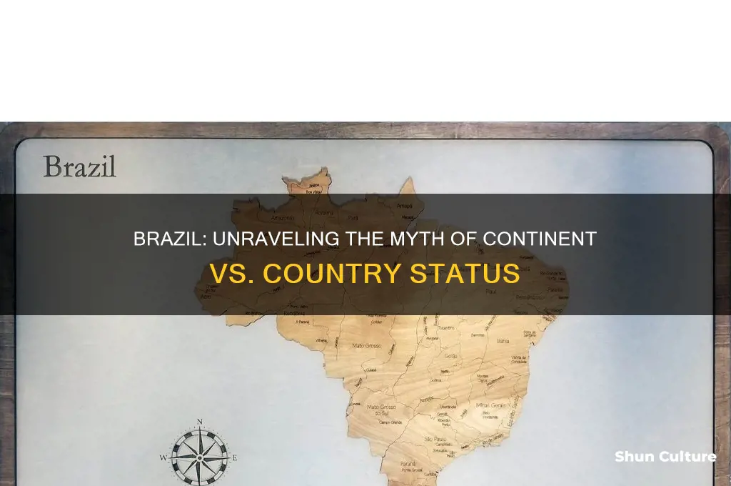 is brazil a continent or a country
