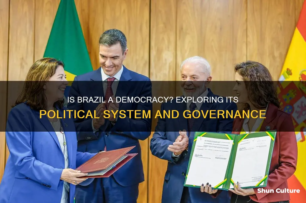 is brazil a democracy country